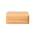 COVERS BAMBOO ESSENTIALS WITH CASE 11x11cm SET OF 5 PCS.