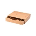 COFFEE CAPSULE DRAWER CASE ΒΑΜΒΟΟ ESSENTIALS WITH 5 ADJUSTABLE POSITIONS