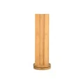 COFFEE CAPSULE HOLDER BAMBOO ESSENTIALS METALLIC 36 PLACES BLACK REVOLVING