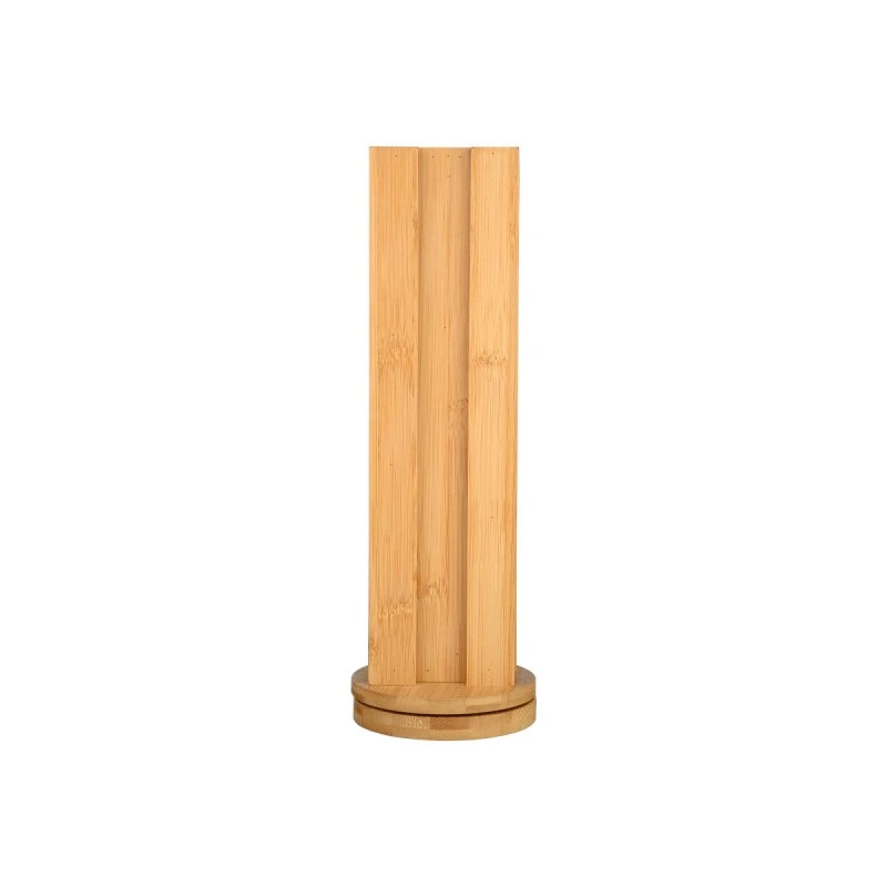 COFFEE CAPSULE HOLDER BAMBOO ESSENTIALS METALLIC 36 PLACES BLACK REVOLVING
