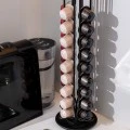 COFFEE CAPSULE HOLDER METAL BLACK METALLIC 40 PLACES BLACK