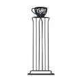 COFFEE CAPSULE HOLDER METAL BLACK COFFEE METALLIC 36 PLACES BLACK