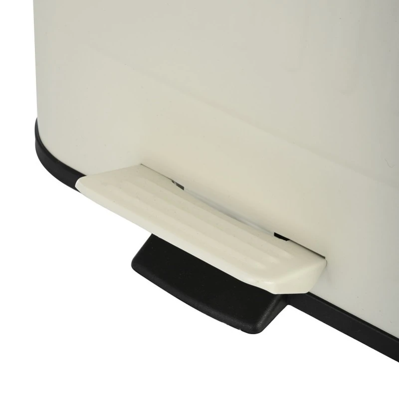 KITCHEN TRASH CAN ANTIGUA SOFT CLOSE  30lt MAT IVORY