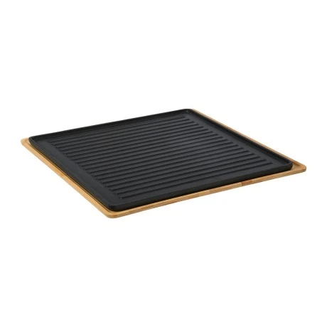 BASE FOR CAST IRON PLATE BAMBOO 38x38cm