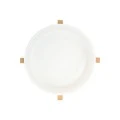 SALAD BOWL BAMBOO ESSENTIALS 27cm WITH BAMBOO BASE