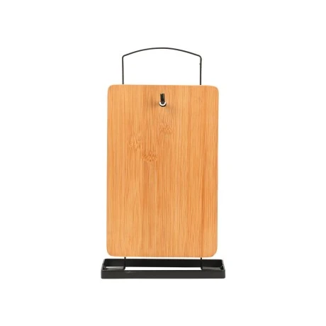 CUTTING BOARD SET BAMBOO ESSENTIALS 5 PCS WITH METAL BASE