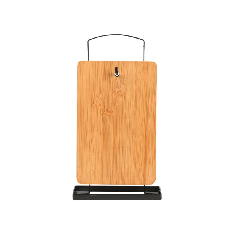 CUTTING BOARD SET BAMBOO ESSENTIALS 5 PCS WITH METAL BASE