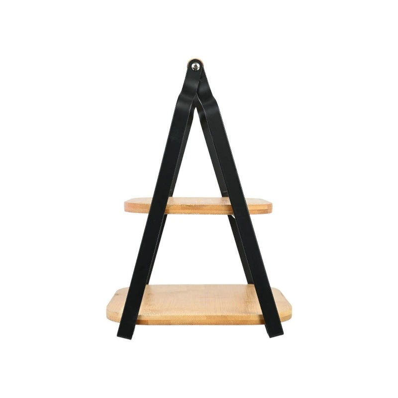 SERVING PLATE BAMBOO ESSENTIALS TWO-TIER