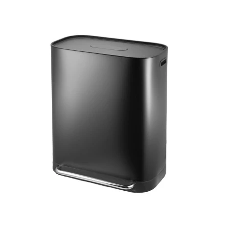 KITHCEN TRASH CAN DUOPRIME SOFT CLOSE 60LT WITH TWO CONTSINERS 30&amp;30LT BLACK