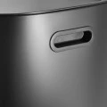KITHCEN TRASH CAN DUOPRIME SOFT CLOSE 60LT WITH TWO CONTSINERS 30&amp;30LT BLACK