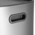 KITHCEN TRASH CAN DUOPRIME SOFT CLOSE 60LT WITH TWO CONTSINERS 30&amp;30LT INOX