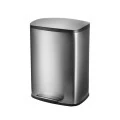 KITHCEN TRASH CAN SOLOPRIME SOFT CLOSE 50LT INOX