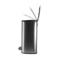 KITHCEN TRASH CAN SOLOPRIME SOFT CLOSE 50LT INOX