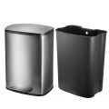 KITHCEN TRASH CAN SOLOPRIME SOFT CLOSE 50LT INOX