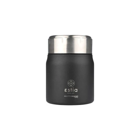 LUNCH POT SAVE THE AEGEAN 0.5lt MIDNIGHT BLACK