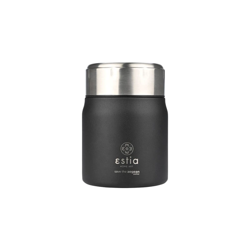LUNCH POT SAVE THE AEGEAN 0.5lt MIDNIGHT BLACK