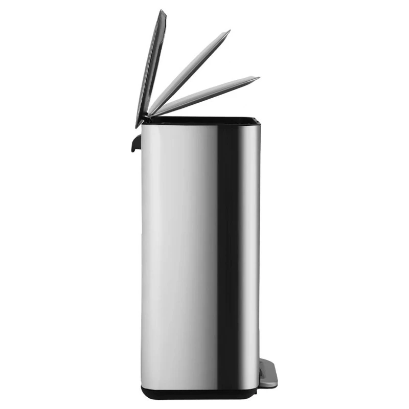 KITHCEN TRASH CAN CUBIC SOFT CLOSE 30LT INOX