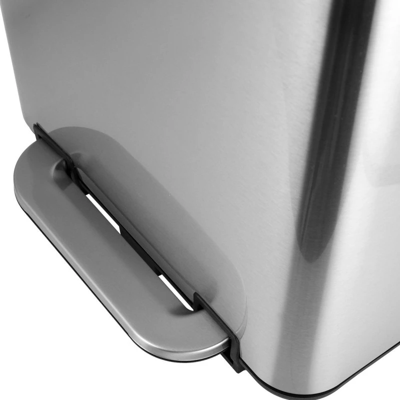 KITHCEN TRASH CAN CUBIC SOFT CLOSE 30LT INOX