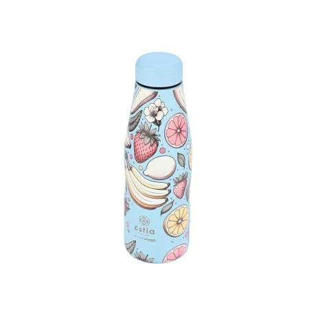 INSULATED BOTTLE TRAVEL FLASK SAVE THE AEGEAN 500ml SUBDUED HARVEST