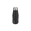 INSULATED BOTTLE TRAVEL FLASK SAVE THE AEGEAN 350ml MIDNIGHT BLACK