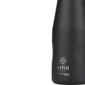 INSULATED BOTTLE TRAVEL FLASK SAVE THE AEGEAN 350ml MIDNIGHT BLACK