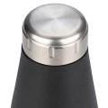 INSULATED BOTTLE TRAVEL FLASK SAVE THE AEGEAN 350ml MIDNIGHT BLACK