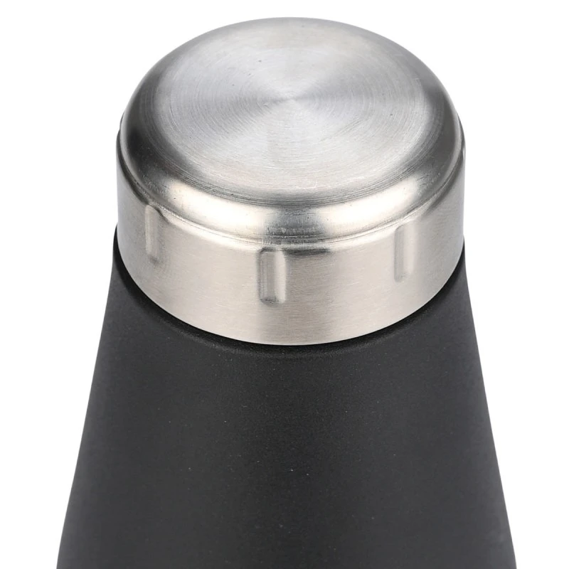 INSULATED BOTTLE TRAVEL FLASK SAVE THE AEGEAN 350ml MIDNIGHT BLACK