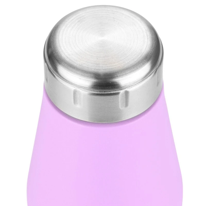 INSULATED BOTTLE TRAVEL FLASK SAVE THE AEGEAN 350ml LAVENDER PURPLE