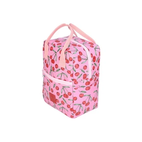 LUNCH BAG SAVE THE AEGEAN INSULATED 7lt CHERRY ROSE