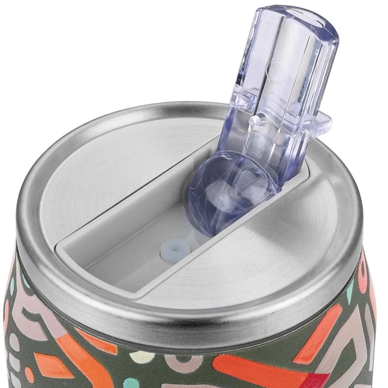 INSULATED BOTTLE TRAVEL CUP SAVE THE AEGEAN 500ml GEOVIVID
