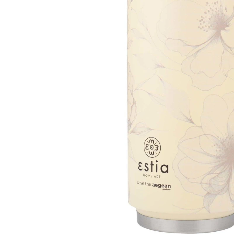 INSULATED BOTTLE TRAVEL CUP SAVE THE AEGEAN 500ml TERRA SERENITY