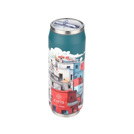 INSULATED BOTTLE TRAVEL CUP SAVE THE AEGEAN 500ml URBAN MYTHOS