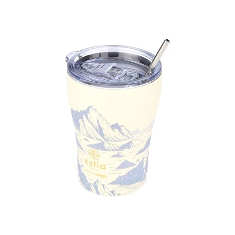INSULATED COFFEE MUG SAVE THE AEGEAN 350ml ALPINE ESSENCE