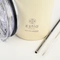 ESTIA ΘΕΡΜΟΣ COFFEE MUG SAVE THE AEGEAN 350ml LILY WHITE