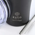 INSULATED COFFEE MUG SAVE THE AEGEAN 500ml MIDNIGHT BLACK