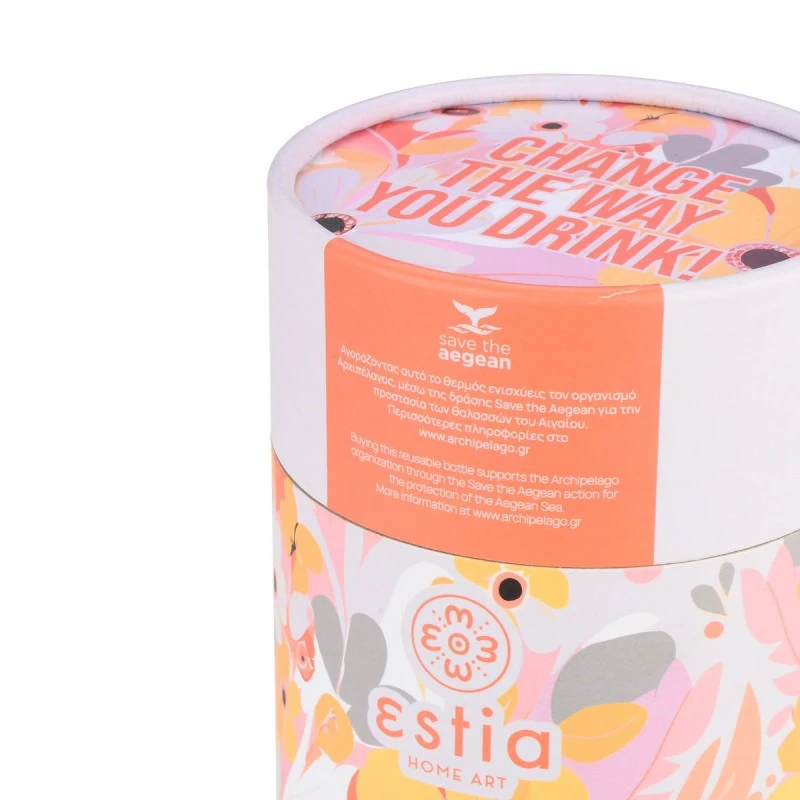 INSULATED COFFEE MUG SAVE THE AEGEAN 350ml SPRING SONATA