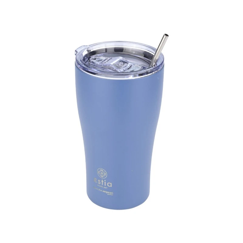 ESTIA ΘΕΡΜΟΣ COFFEE MUG SAVE THE AEGEAN 500ml DENIM BLUE