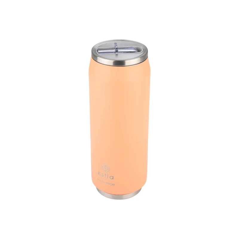 ESTIA ΘΕΡΜΟΣ TRAVEL CUP SAVE THE AEGEAN 500ml PEACH FUZZ