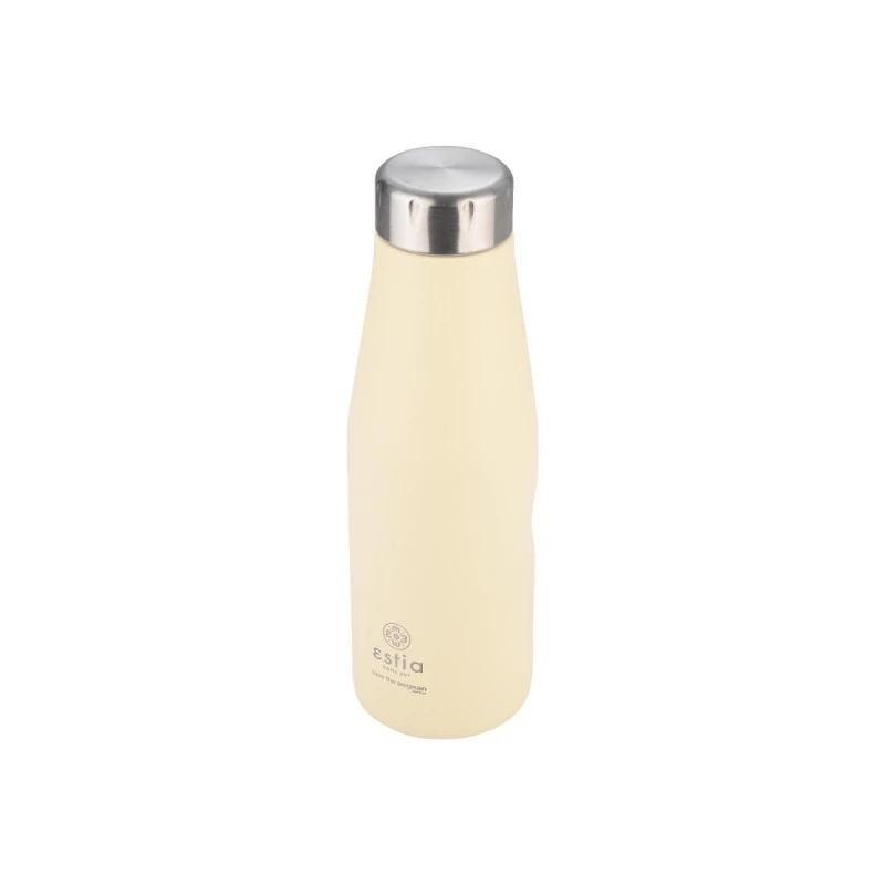INSULATED BOTTLE TRAVEL FLASK SAVE THE AEGEAN 500ml LILLY WHITE