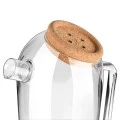 GLASS JUG 1800ml WITH CORK LID