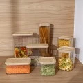 STORAGE CONTAINER BAMBOO ESSENTIALS PLASTIC 500ml STACKABLE