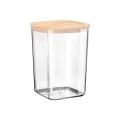STORAGE CONTAINER BAMBOO ESSENTIALS PLASTIC 800ml STACKABLE