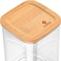 STORAGE CONTAINER BAMBOO ESSENTIALS PLASTIC 800ml STACKABLE