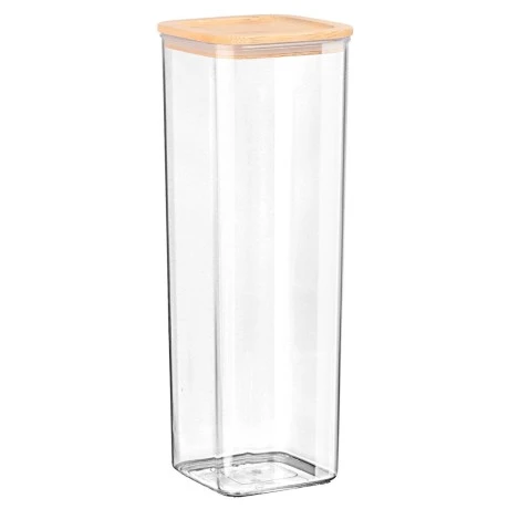ESTIA ΔΟΧΕΙΟ ΑΠΟΘΗΚΕΥΣΗΣ BAMBOO ESSENTIALS ΠΛΑΣΤΙΚΟ 1700ml ΣΤΟΙΒΑΖΟΜΕΝΟ
