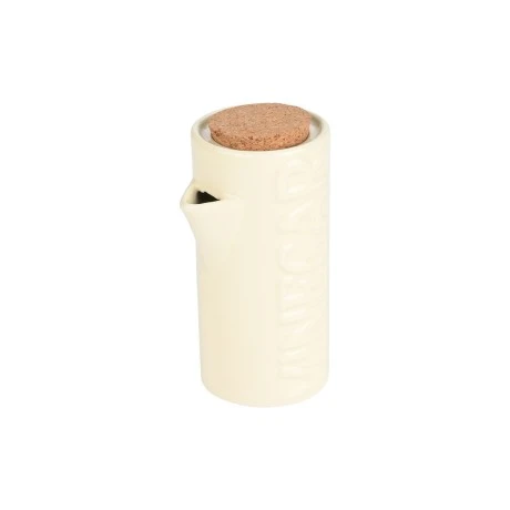 OIL &amp; VINEGAR BOTTLE ALLURE STONEWARE IVORY