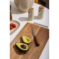 CUTTING BOARD ALLURE 35X25cm WITH METALLIC HANDLE