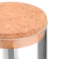 STORAGE CONTAINER GLASS 500ml WITH CORK LID