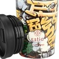 INSULATED TRAVEL MUG SAVE THE AEGEAN 350ml GRAFFITI RHYTHM