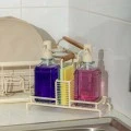 DISHWASHER CONTAINERS ALLURE 2x300ml WITH METAL BASE &amp; SPONGE CASE IVORY