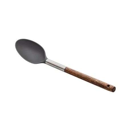 RAGOUT LADLE PBT 34cm WITH WOODEN HANDLE